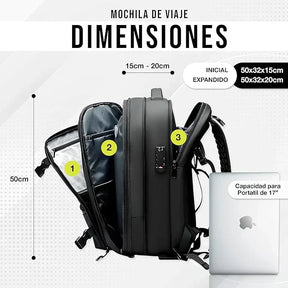 Easybag – Mochila Viaje con sistema de Vacio I [Descuento 30%]